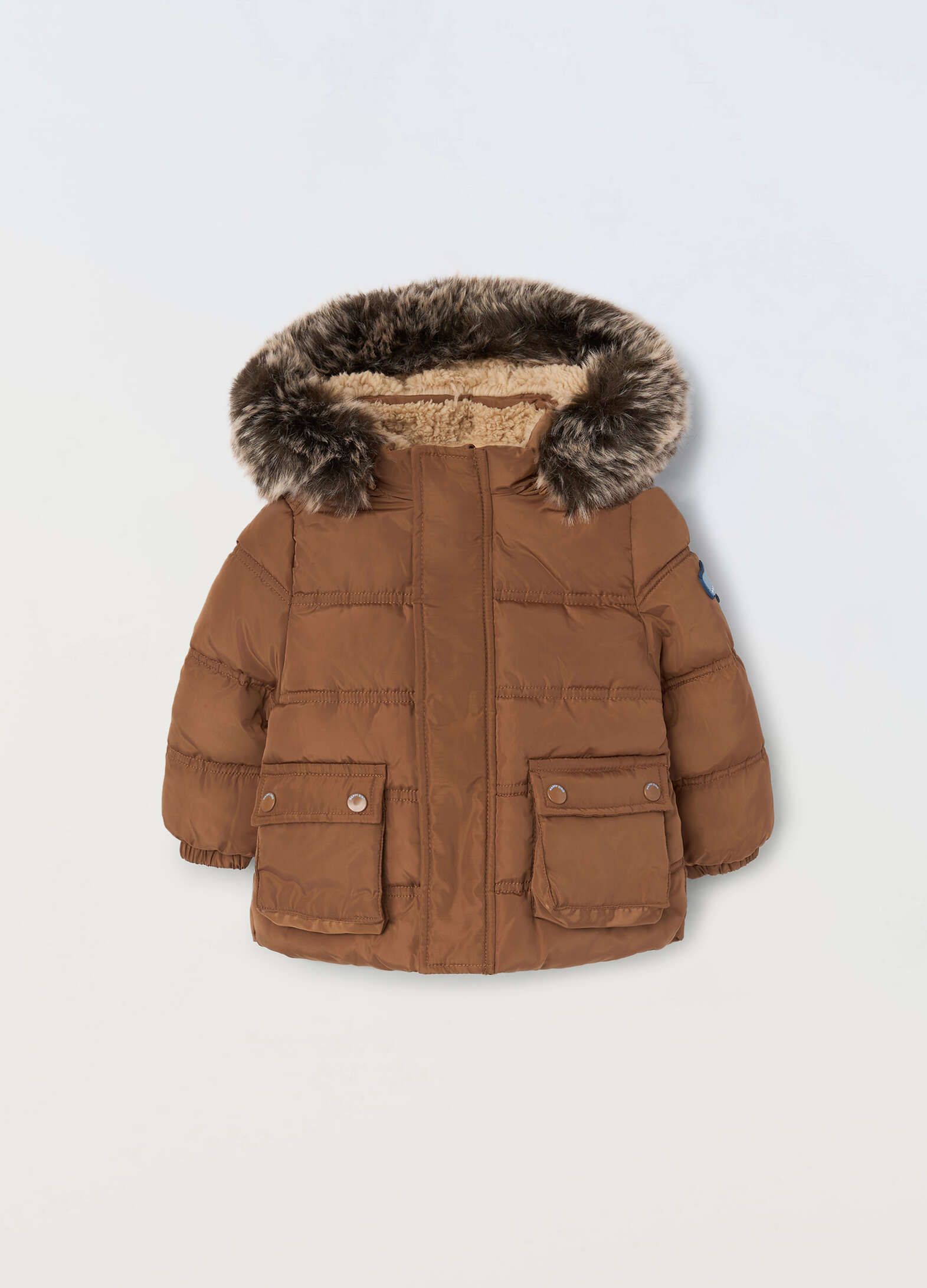 Newborn padded parka